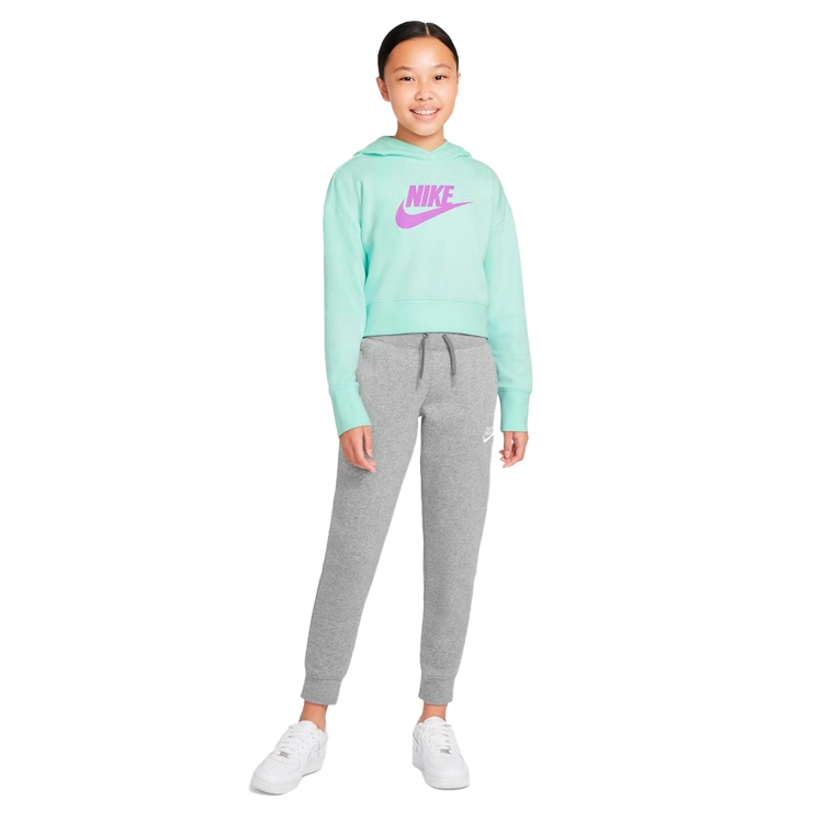 Hanorac Nike G NSW CLUB FT CROP HOODIE HBR